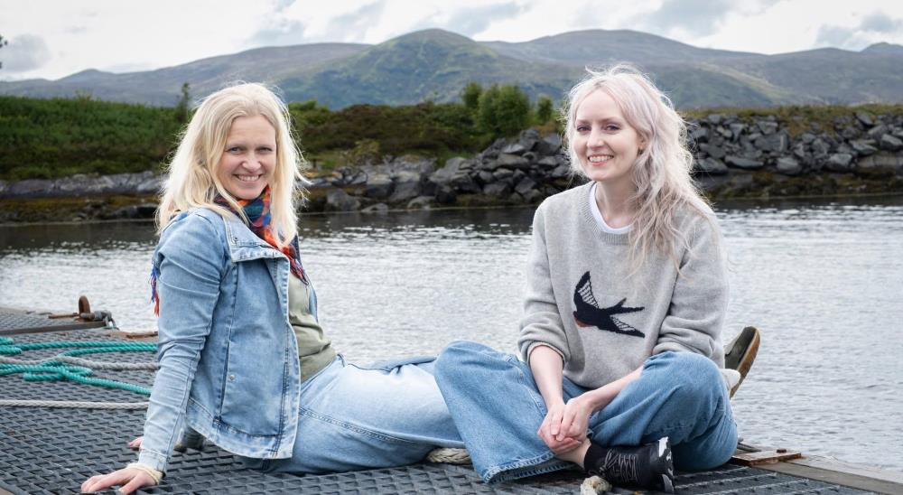 Lenkje til artikkel: Sommarlesavslutning med Maria Parr og Åshild Irgens