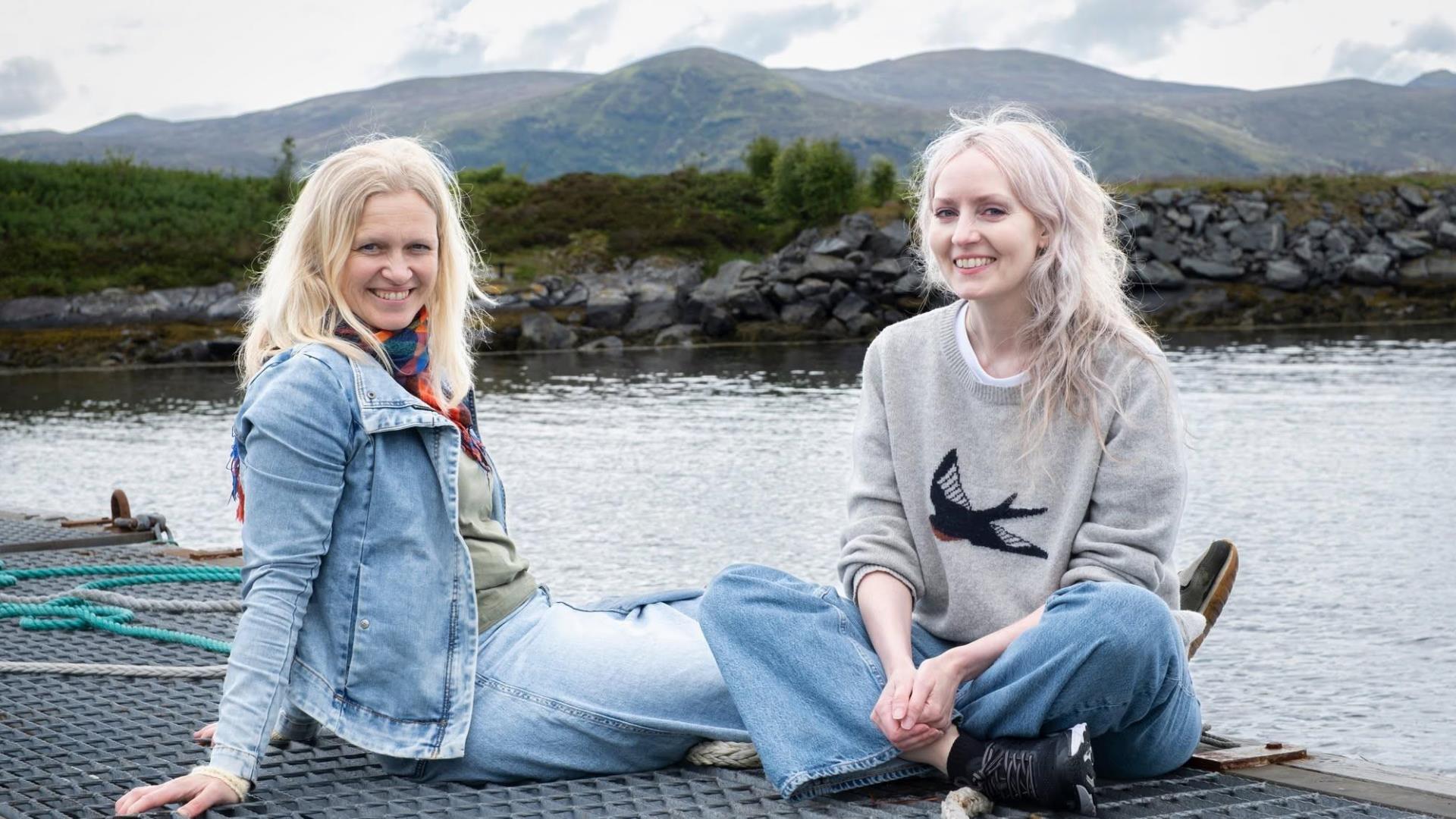 Lenkje til artikkel: Sommarlesavslutning med Maria Parr og Åshild Irgens