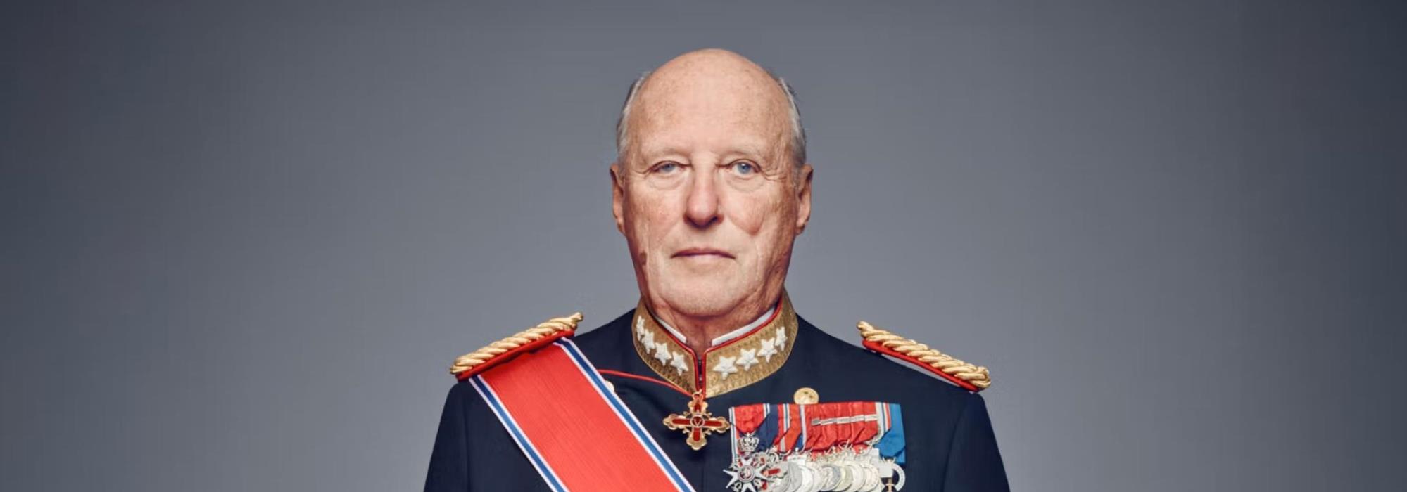 Lenkje til artikkel: Kong Harald V er død