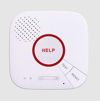 Bildet viser ein alarm (lignar på ein brannalarm) - Klikk for stort bilete